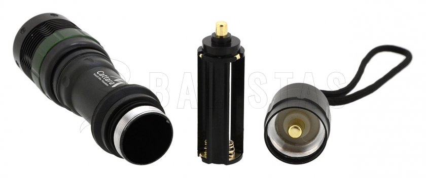 Pocket flashlight LED 150 lm ZOOM 3 functions