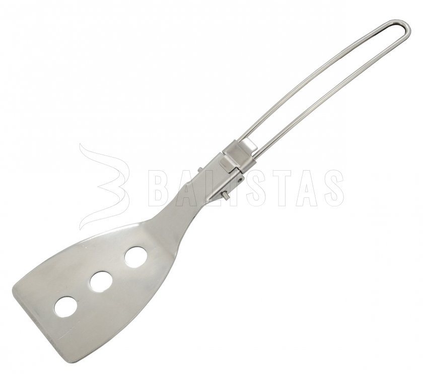 Folding stainless steel turner 210/130 mm