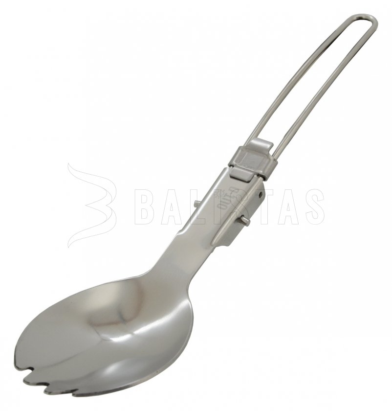 Stainless steel folding spoon 210/130 mm