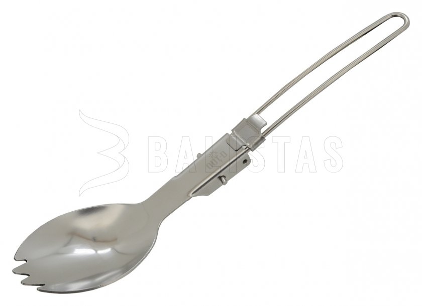 Stainless steel folding spoon 210/130 mm