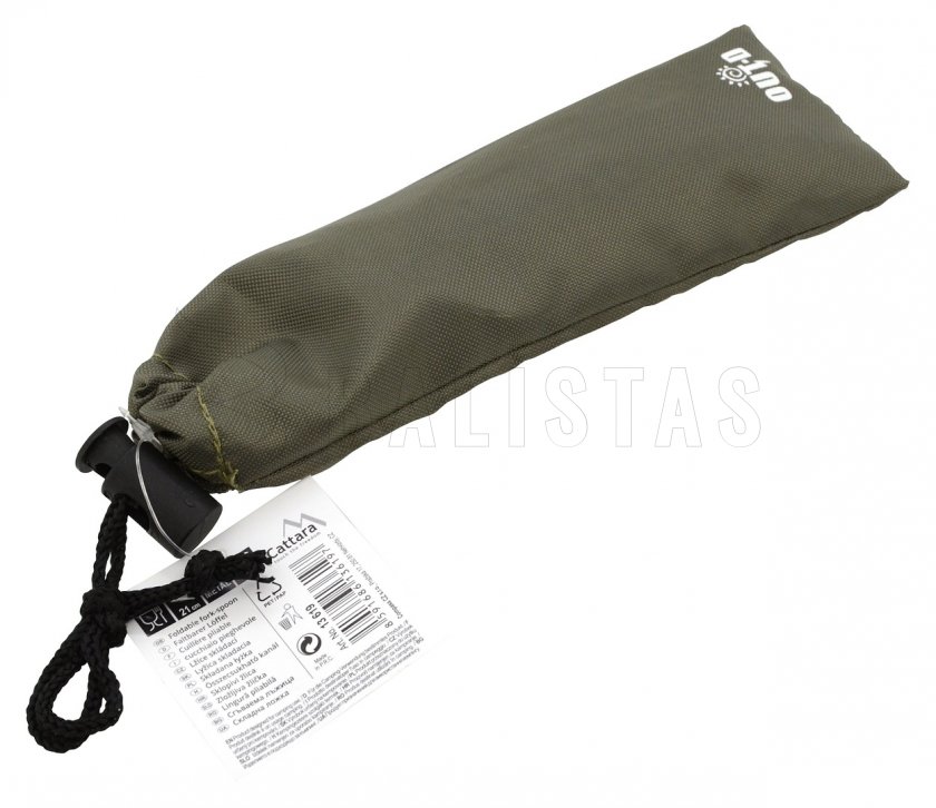 Stainless steel folding spoon 210/130 mm