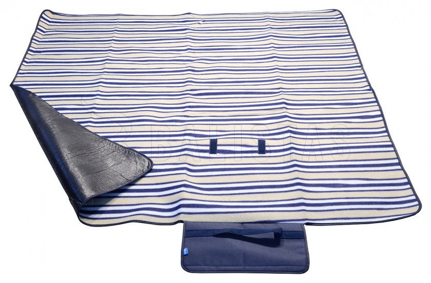 Pikniková blanket Fleece 150x135 cm blue