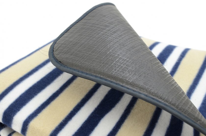 Pikniková blanket Fleece 150x135 cm blue