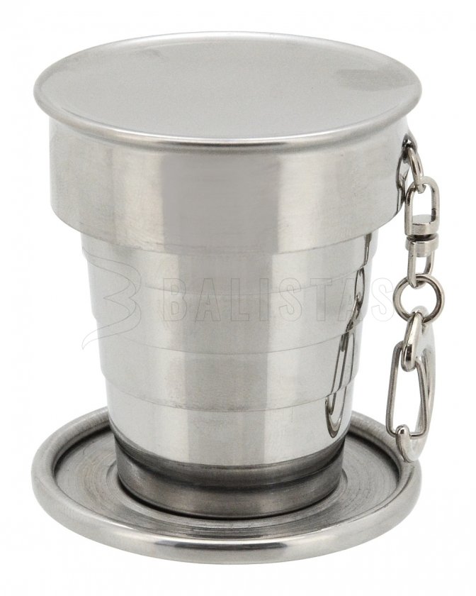 Foldable stainless steel cup 60 ml