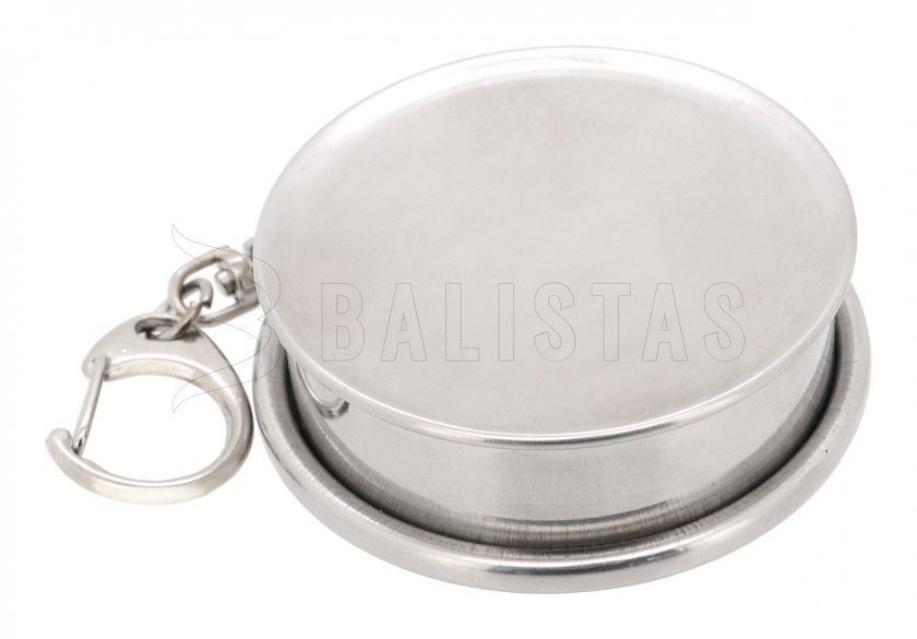 Foldable stainless steel cup 60 ml