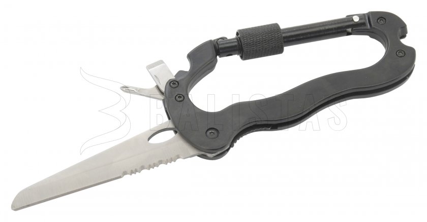 Multifunctional all-metal carabiner 5in1