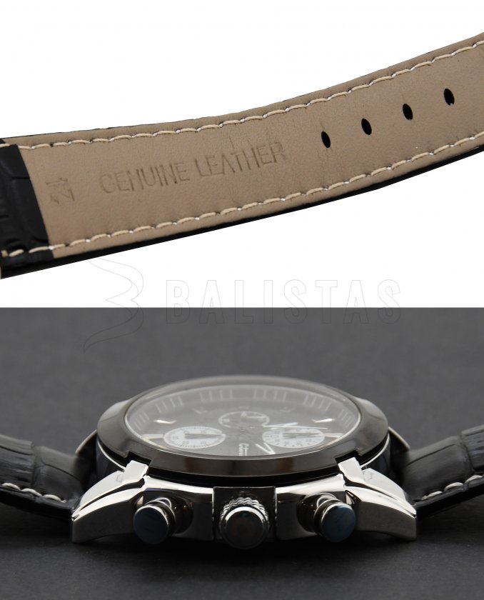 Chrono Black Compass watch