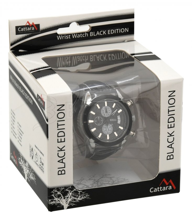 Chrono Black Compass watch