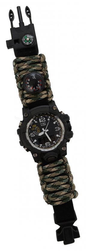 Outdoor watch with thermometer Waterproof