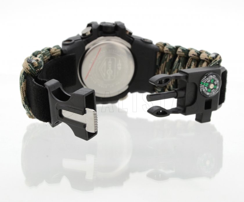 Outdoor watch with thermometer Waterproof