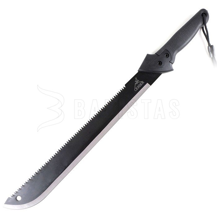 Gerber Gator machete with sheath