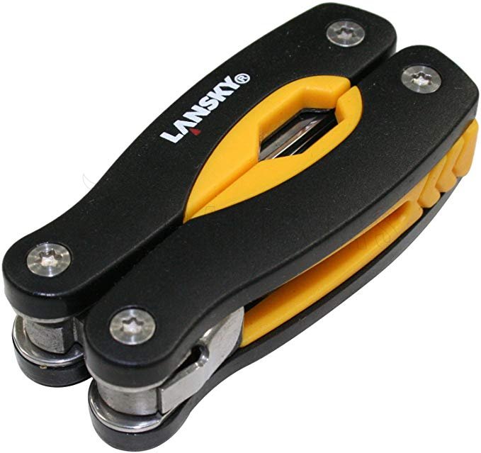 Lansky Mini Multi-tool display with 10 pieces
