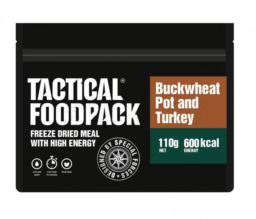 Dehydrated food - turkey with buckwheat Tactical Foodpack