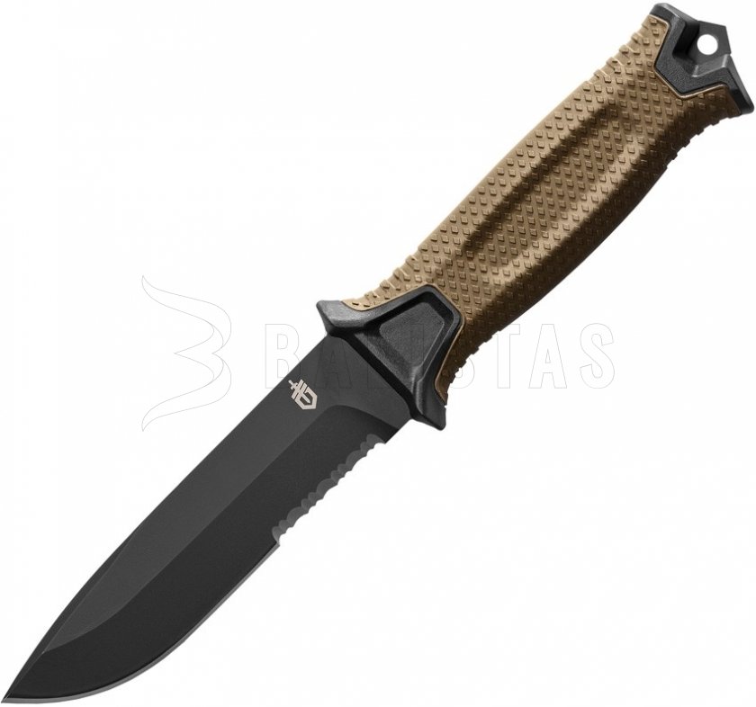 Gerber StrongArm Coyote knife with combination blade