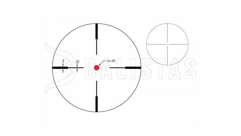 Riflescope Vortex Crossfire II 3-9x40 V-Brite