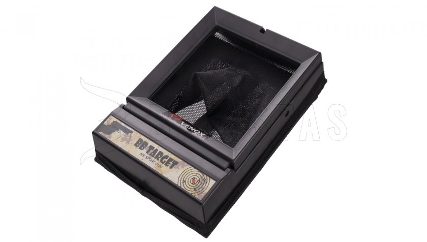Venox Airsoft Target Holder with Mesh BB Trap