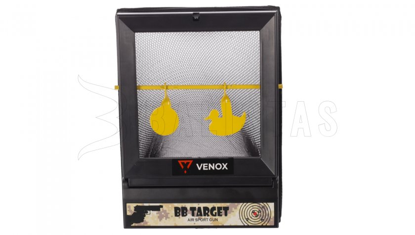 Venox Airsoft Target Holder with Mesh BB Trap