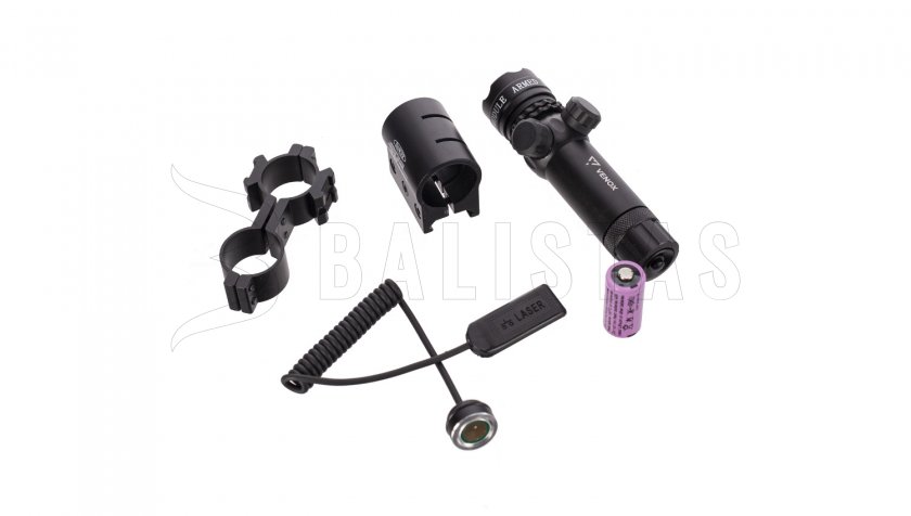 Venox Force Red Laser Sight with Remote Pressure Switch