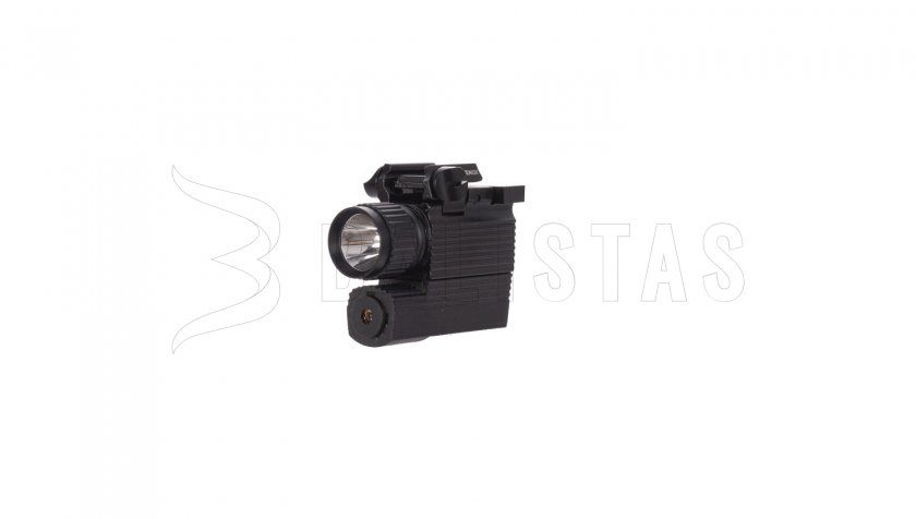 Venox Flash green laser sight with LED flashlight