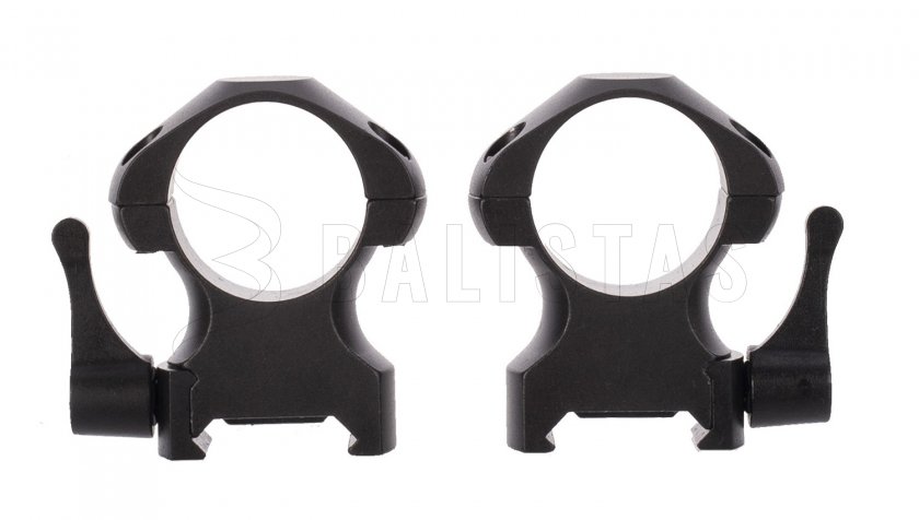 Venox Steel Mount Rings 22mm/25,4mm High Quick Release