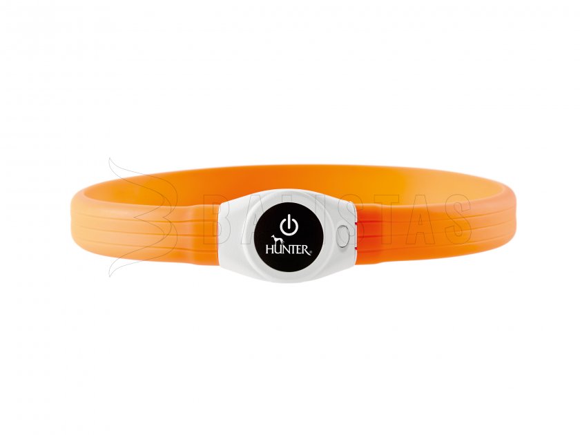 Hunter Yukon LED light-up collar 20-63cm orange