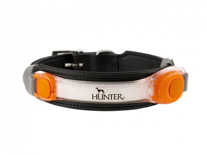 Hunter orange LED collar pendant