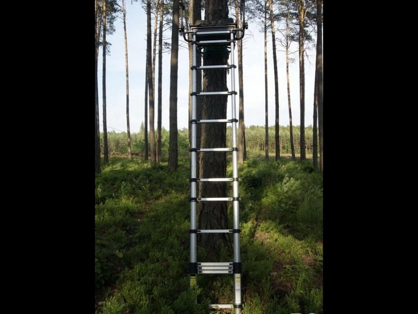 Tajga I hunting high seat telescopic 3.1 m