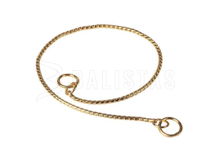 Chain collar DeLuxe gold, 25 cm