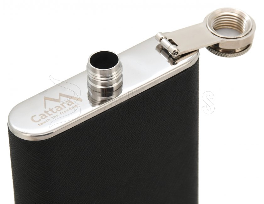Cattara flask 175ml with cigar case