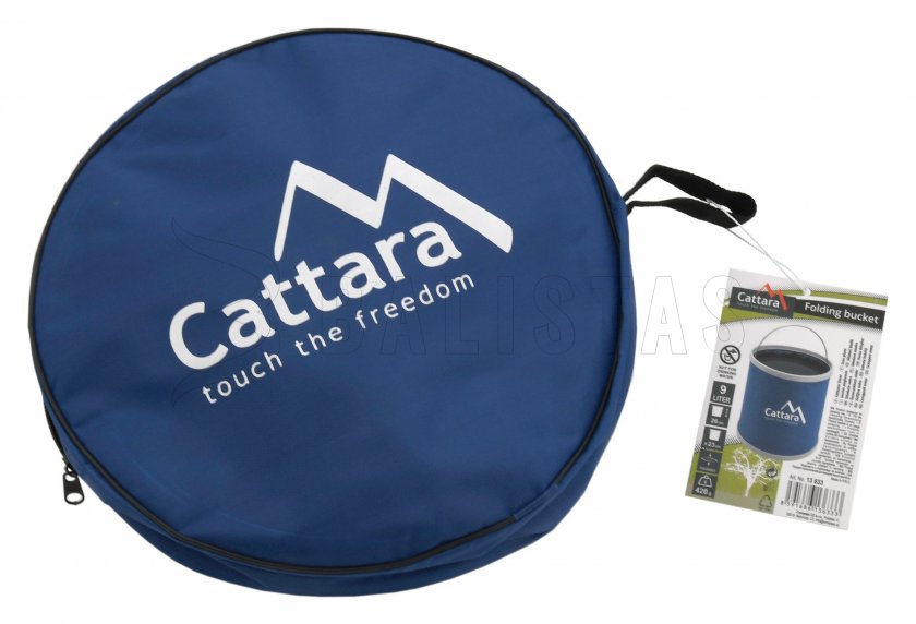Cattara folding water bucket 9 litres