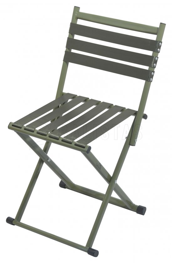 Folding camping chair Cattara NATURE with backrest