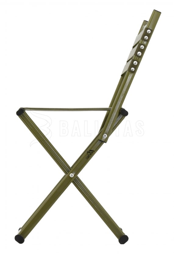 Folding camping chair Cattara NATURE with backrest