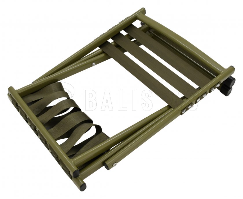 Folding camping chair Cattara NATURE with backrest