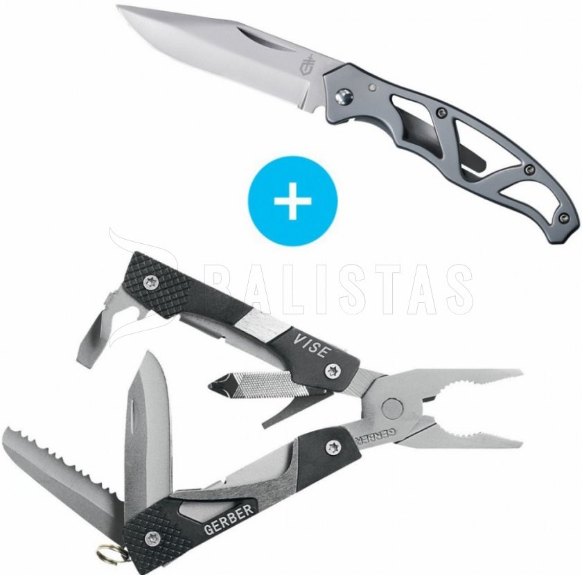 Gerber Vise pliers and Gerber Mini-Paraframe knife set
