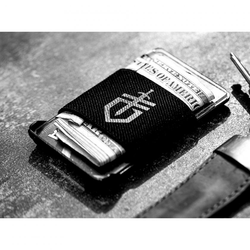 Gerber Set Knife Airlift Silver + Wallet Barbill Wallet Silver