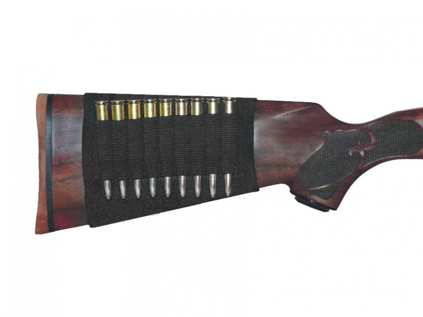 Outdoor Connection buttstock cover, rifle, black