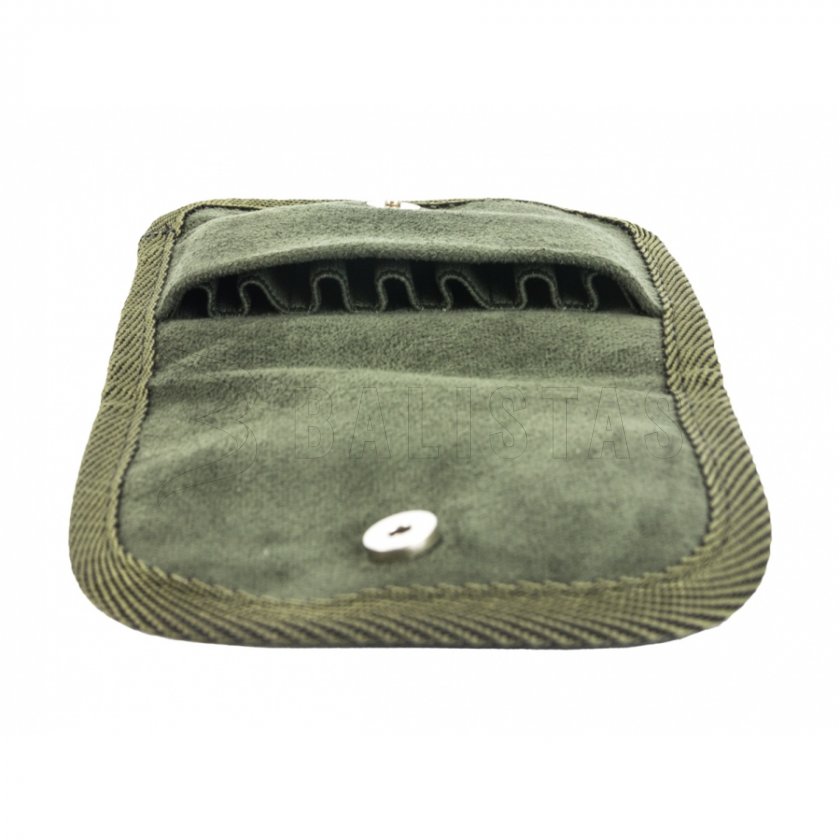 Case for 7 ball cartridges Forsport 001 green