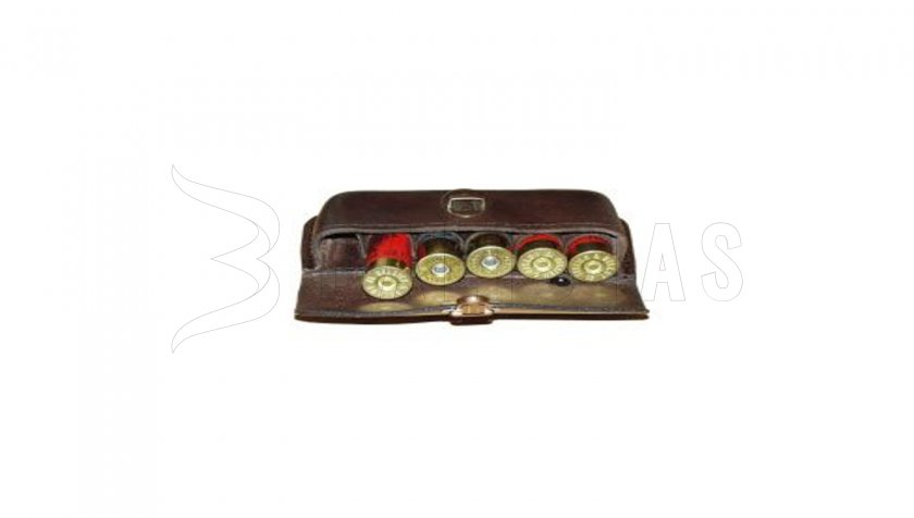 Case for 6 shot shells Zubicek leather