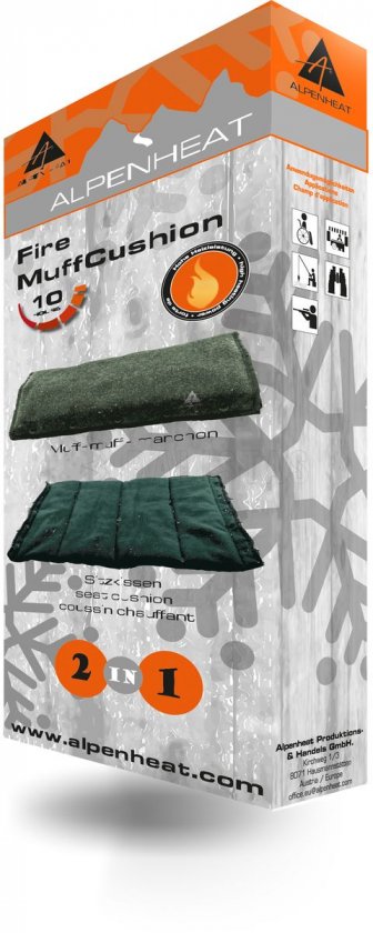 Alpenheat 2in1 heated seat cushion AJ30