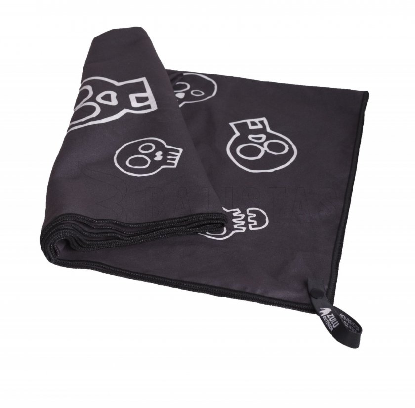 Towel Zulu Light XL 85x150cm skulls