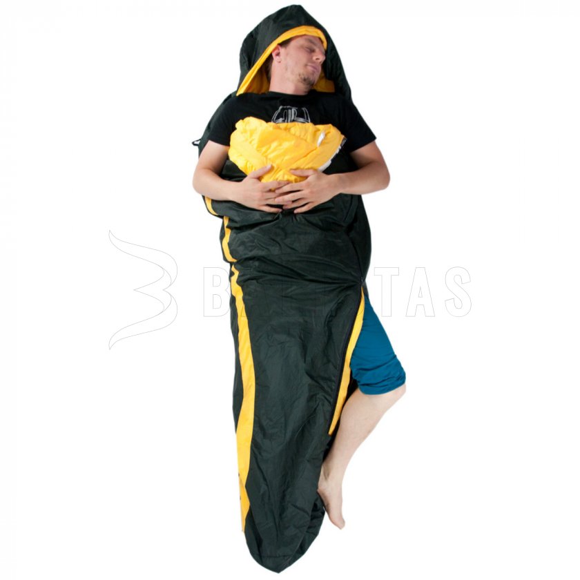 Sleeping bag Zulu Ultralight 900 185cm black