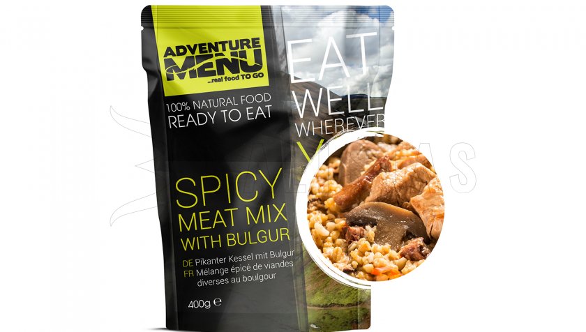 Spicy pot with bulgur Adventure Menu