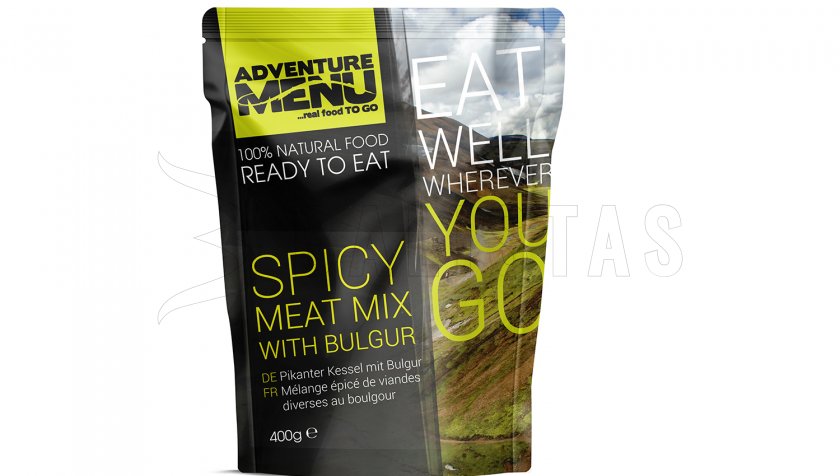 Spicy pot with bulgur Adventure Menu