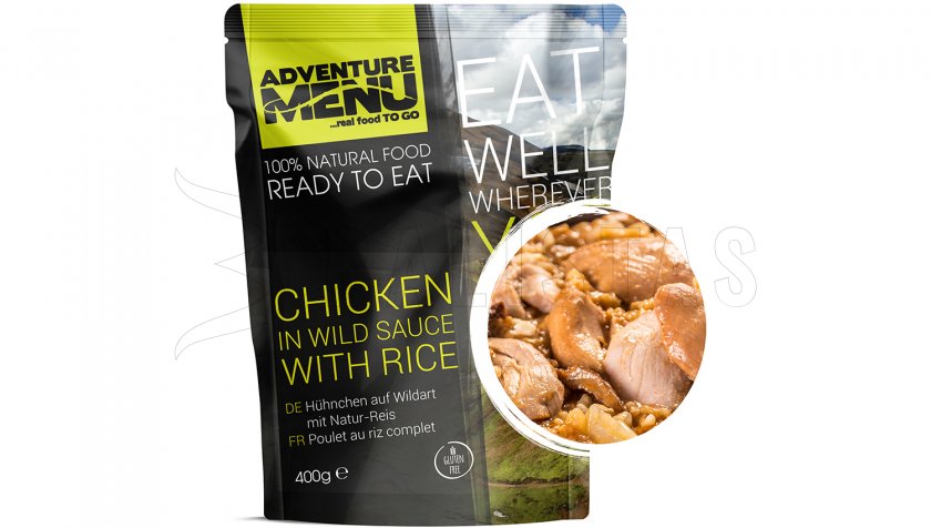 Chicken à la Wild with Rice Adventure Menu