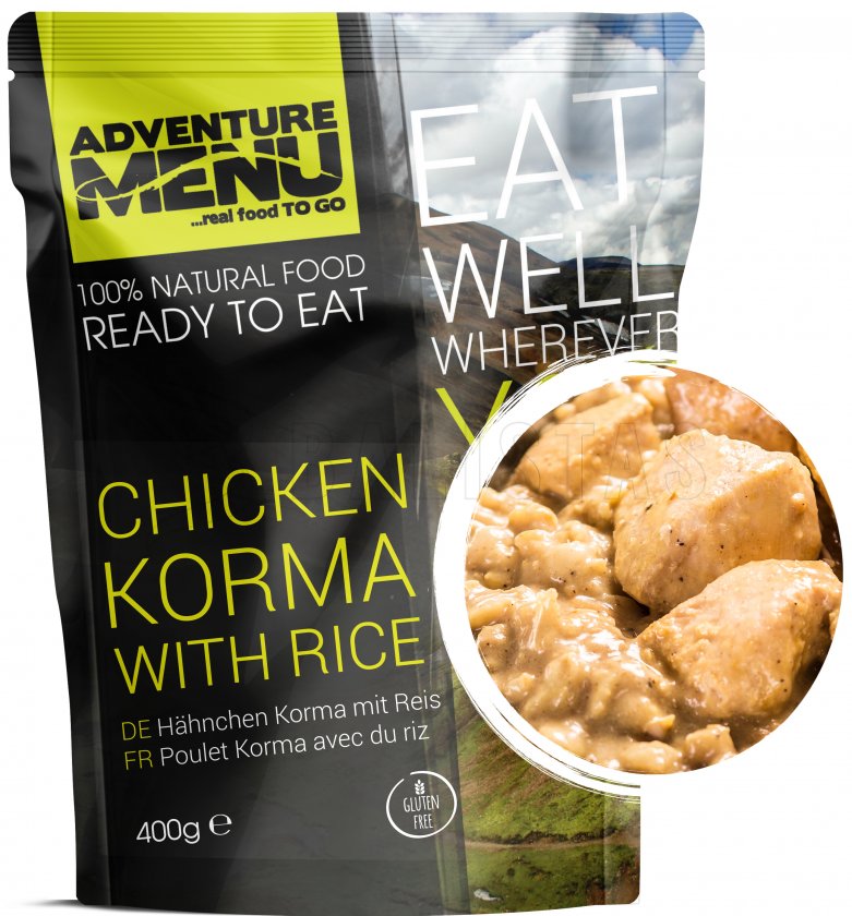 Menu IV - Deer ragout + Chicken Korma Adventure Menu