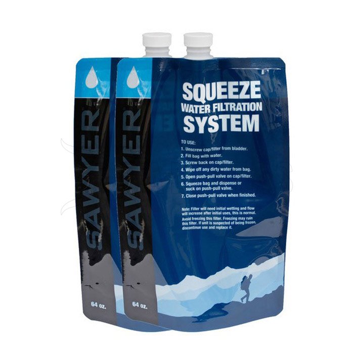 Sawyer 2l collapsible bottle - set of 2