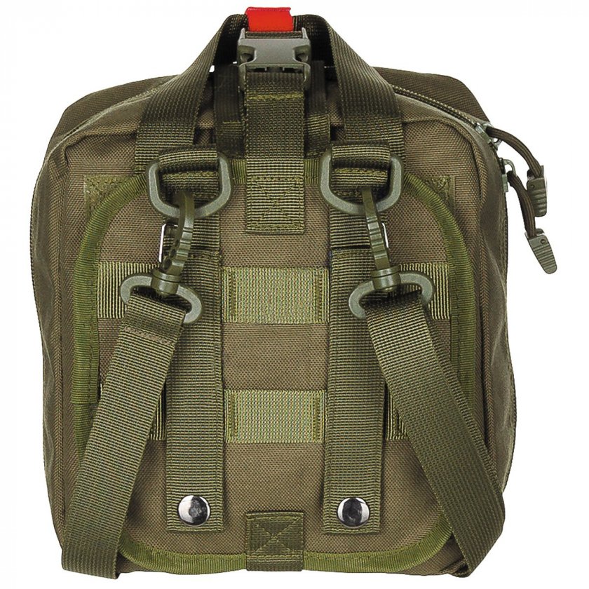 Large Molle first aid kit green