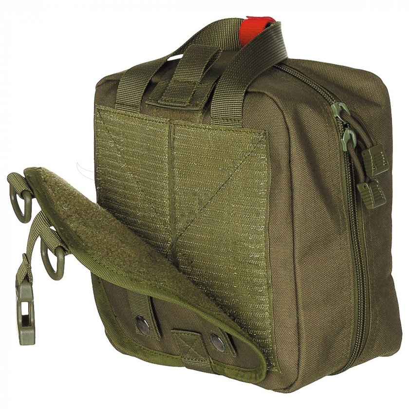 Large Molle first aid kit green