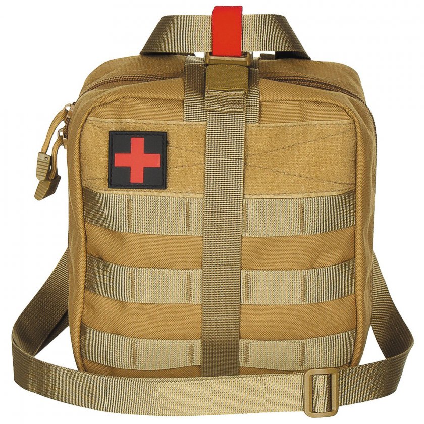 Large Molle first aid kit sand