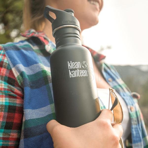 Klean Kanteen Classic Sport 800ml stainless steel bottle